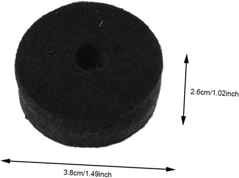 Professional Drum Cymbal Felt Pads Set Non-slip Cymbal Cushions for Drum Kits From Damage Enhance Sound Quality Easy Installation for Drummers in Saudi Arabia