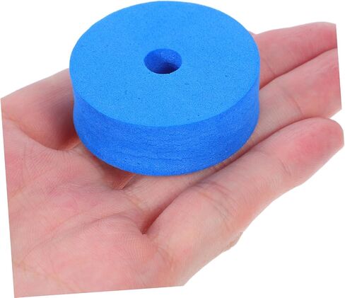 12Pcs Lake Blue Cymbal Felt Pads Thick Washers Soft Protection for Hi-hat Stands Crashes Drum Repair Kit in Saudi Arabia