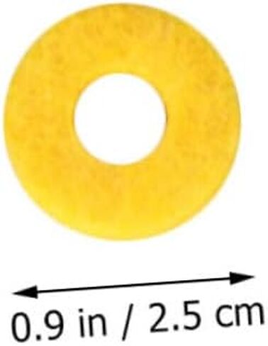 20pcs Cymbal Felt Pads Protective Mat for Drum Kit Prevent Friction and Damage Wear-resistant Cymbal Protector Accessories Random Color in Saudi Arabia