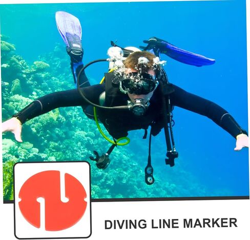 UPKOCH Cave Diving Line Marker Bright Plastic Diving Direction Tool for Precise Navigation Underwater Activities for Technical and Cave Diving Multi Functional Dive in Saudi Arabia