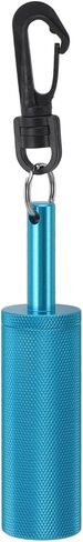 Signal Bell Diving Stick Noise r Crisp Sound Aluminum Alloy Underwater Shaker Bell with Clip for Scuba Diving and Underwater Photography (Blue) in Saudi Arabia