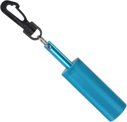 Signal Bell Diving Stick Noise r Crisp Sound Aluminum Alloy Underwater Shaker Bell with Clip for Scuba Diving and Underwater Photography (Blue) in Saudi Arabia