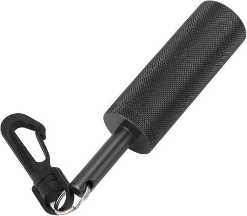 Pilipane Underwater Shaker Aluminum Alloy Slip Texture Signal Bell Diving Stick with 360 Swivel Hook for Scuba Diving Effective Communication Tool for Divers (Blue) in Saudi Arabia