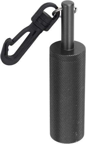 Pilipane Underwater Shaker Aluminum Alloy Slip Texture Signal Bell Diving Stick with 360 Swivel Hook for Scuba Diving Effective Communication Tool for Divers (Blue) in Saudi Arabia