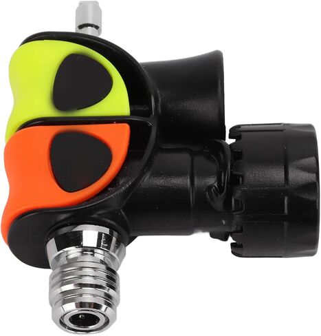 Drfeify Double Frequency Diving Signaler, Stainless Steel, 125-130 dB Sound Level, Orange and Yellow Buttons in Saudi Arabia