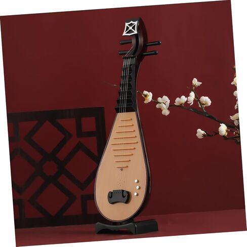 Homoyoyo 1pc Simulation Chinese Lute Model Vintage Decor Elegant Photo Prop for Ancient Costume Photography Chic Design High Simulation for Home and Party Decoration in Saudi Arabia
