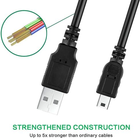 كابل USB بطول 6 أقدام 2.0 متوافق مع ميكروفون مكثف USB المحمول Samson Go Mic in Saudi Arabia