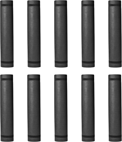 10 قطع من سجادات اليوجا، مقاس 68 بوصة × 24 بوصة × 4 مم سميكة للأطفال والكبار، مجموعة سجادات رياضية مضادة للانزلاق ومقاومة للتمزق لليوجا في الهواء الطلق، أو البيلاتس أو التمرين in Kuwait