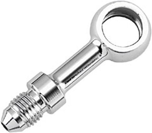 Goodridge Banjo Fitting Straight 7/16 in Chrome for Harley in Saudi Arabia