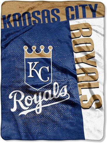 بطانية Northwest MLB Kansas City Royals، لون الفريق، 60 بوصة × 80 بوصة in Saudi Arabia