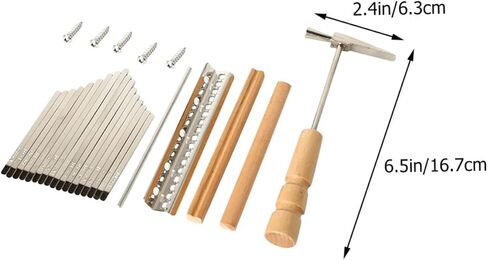 Kisangel Diy Kalimba Key استبدال عدة مفاتيح الإبهام أجزاء البيانو اللوازم الموسيقية in Saudi Arabia