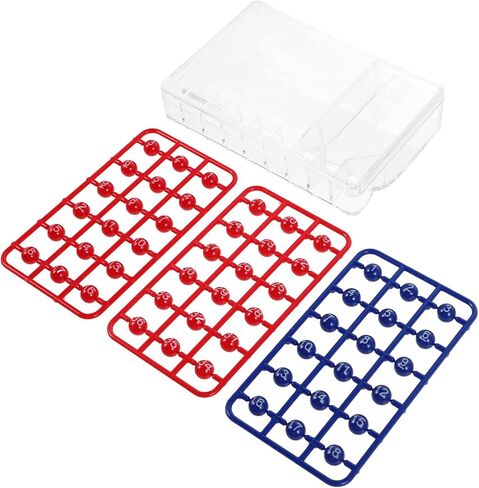 1 Set Lotto Ball Machine with Mini Plastic Colored Raffle Balls Hand Cranked Number Picker for Lotto Players Engaging for Parties and Events in Saudi Arabia