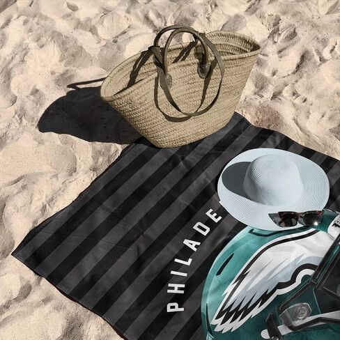 NORTHWEST NFL Philadelphia Eagles 2-Pack Beach Towel Set, 30" x 60" Each, Standard, Team Colors in Saudi Arabia