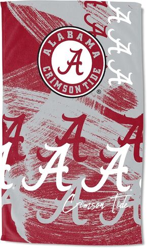 Northwest Alabama Crimson Tide NCAA Distorter Micro Fiber Beach Towel 40 x 72 Inches in Saudi Arabia