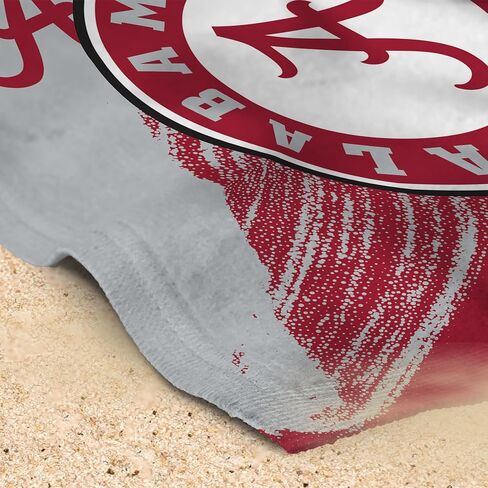 Northwest Alabama Crimson Tide NCAA Distorter Micro Fiber Beach Towel 40 x 72 Inches in Saudi Arabia