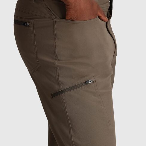 بنطال Ferrosi للرجال من Outdoor Research - درزة داخلية 30 بوصة، Solid Morel، 32 in Kuwait
