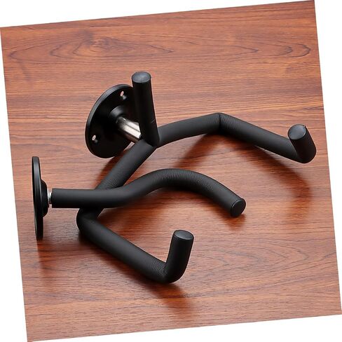 UPKOCH Wall-Mounted Guitar Hanger for Acoustic Electric and Ukulele 194mm Short Hook Sturdy Iron Construction Easy Installation for Home Display in Saudi Arabia