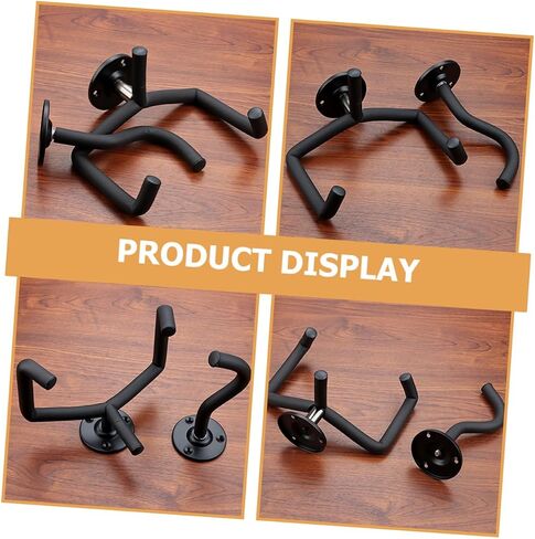 1Set Guitar Wall Mount Hanger of Practical Guitar Display Hook for Ukulele Violin Erhu and Acoustic Instruments Securely Holds Instruments with Decorative Design in Saudi Arabia