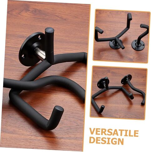 1Set Guitar Wall Mount Hanger of Practical Guitar Display Hook for Ukulele Violin Erhu and Acoustic Instruments Securely Holds Instruments with Decorative Design in Saudi Arabia