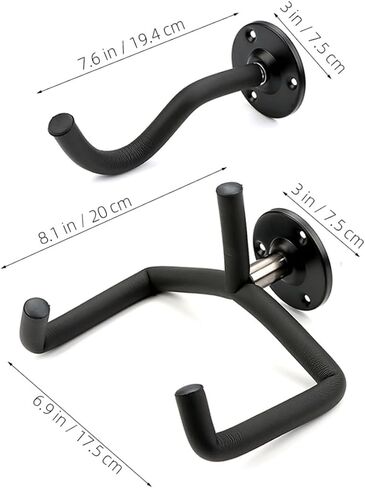 1Set Guitar Wall Mount Hanger of Practical Guitar Display Hook for Ukulele Violin Erhu and Acoustic Instruments Securely Holds Instruments with Decorative Design in Saudi Arabia