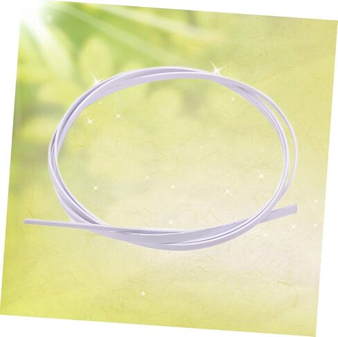 White Guitar Binding Strip 1650x6x1mm Acoustic Guitar Binding Material Lightweight and Durable in Saudi Arabia