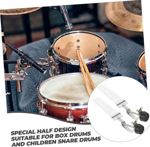 Vaguelly 2PCS Snare Drum سلك استبدال سلك Snare متين لأدوات الإيقاع سهلة التركيب لتصميم الطبول Snare Drums للحصول على صوت واضح in Saudi Arabia