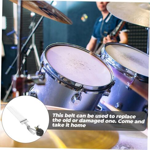 Vaguelly 2PCS Snare Drum سلك استبدال سلك Snare متين لأدوات الإيقاع سهلة التركيب لتصميم الطبول Snare Drums للحصول على صوت واضح in Saudi Arabia