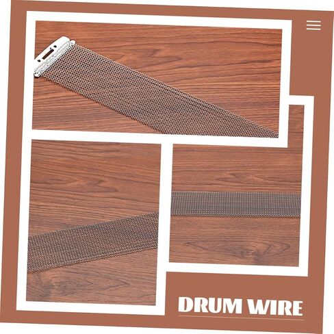 Yardwe Universal 24-Strand Snare Drum Wire 330mm حزام Snare مقاوم للصدأ لأدوات النقر الطبول المتوافقة in Saudi Arabia