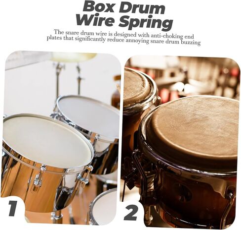 قطع غيار سلك الطبل Snare Drum من GALPADA، حزام سلسلة متين لأدوات الإيقاع، سهل التركيب متوافق مع طبول Snare in Saudi Arabia