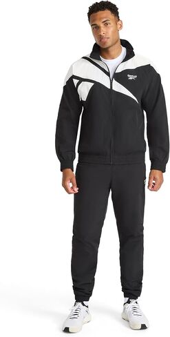 Reebok Men's Track Jacket, Standard Fit, Lightweight Nylon Fabric in Saudi Arabia