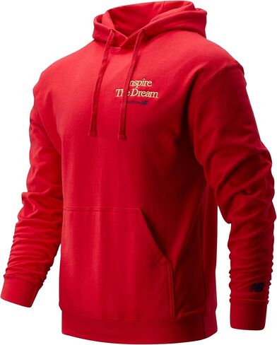 New Balance Inspire The Dream Mens Active Hoodies Size Xl, Color: Red/Gold in Saudi Arabia