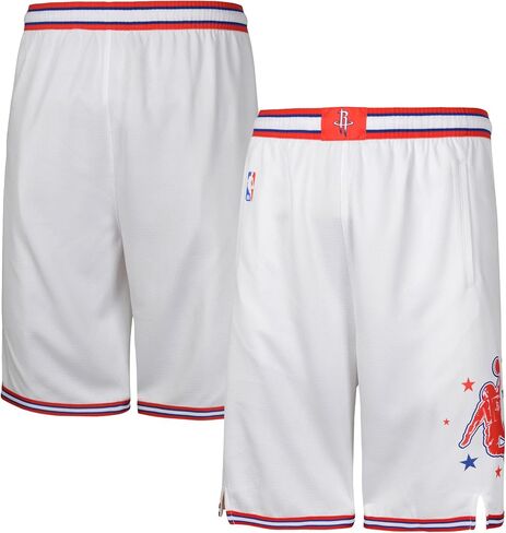هيوستن روكتس NBA Kids Youth 8-20 White 2023/24 City Edition On-Court Swingman Performance Shorts in Saudi Arabia
