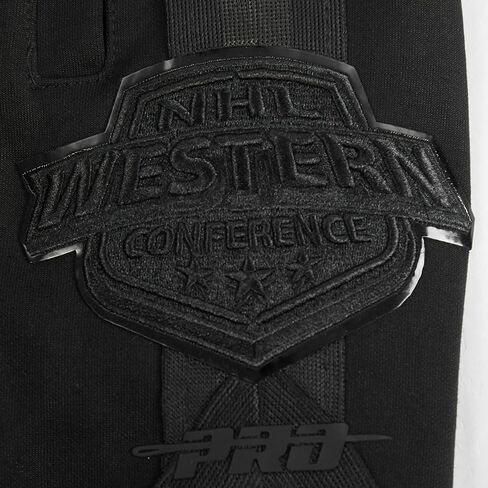 شورت رياضي كلاسيكي ثلاثي أسود للرجال من NHL in Saudi Arabia