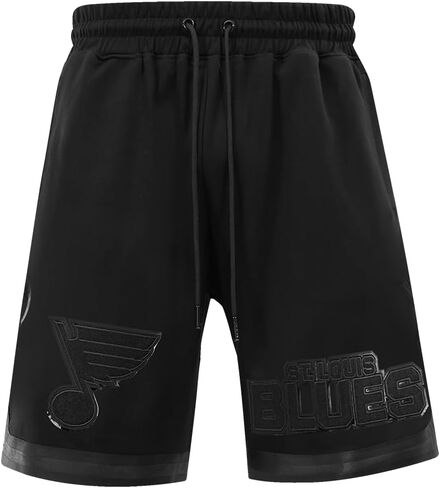 شورت رياضي كلاسيكي ثلاثي أسود للرجال من NHL in Saudi Arabia