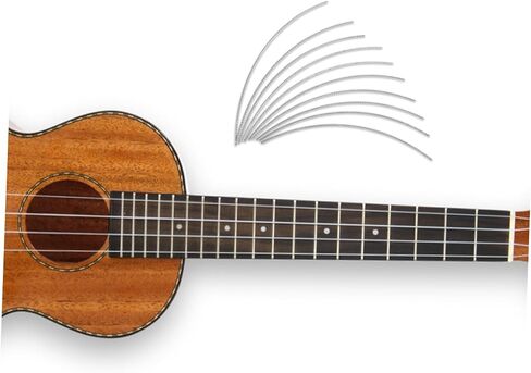 Vaguelly 10pcs 200mm Copper Guitar Fret Wire Set for Electric and Folk Guitars Essential Accessories and Tools for Luthiers and Repair in Saudi Arabia