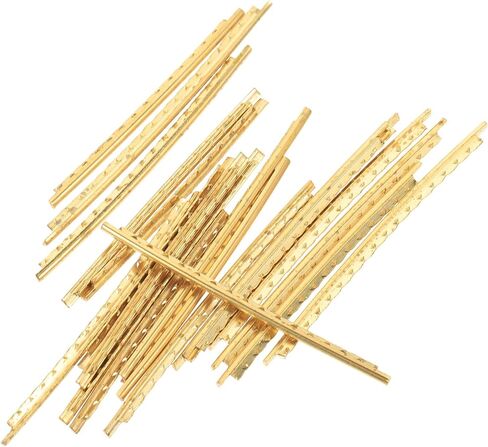 40pcs Guitar Fret Upgrade Parts Fret Lines for Electric Guitars Easy Install Corrosion Resistant in Saudi Arabia