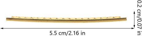 40pcs Guitar Fret Upgrade Parts Fret Lines for Electric Guitars Easy Install Corrosion Resistant in Saudi Arabia