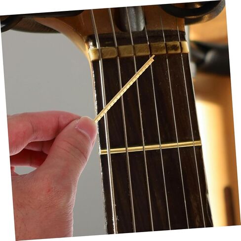 Vaguelly 19pcs Guitar Fret Wires Acoustic Fret Wire for Classical Guitars Easy Replacement Accessories for Enthusiasts in Saudi Arabia