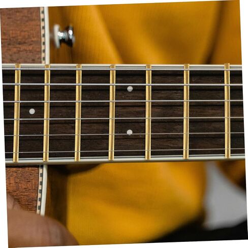 Vaguelly 19pcs Guitar Fret Wires Acoustic Fret Wire for Classical Guitars Easy Replacement Accessories for Enthusiasts in Saudi Arabia