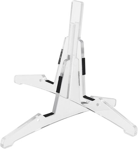 Detachable Clarinet Stand Wind Instrument Holder Stable Support Display for Flutes Portable Compact Music Instrument Rack Transparent in Saudi Arabia