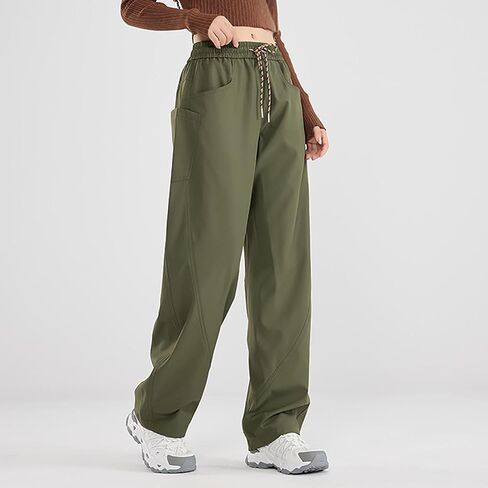 bmkBWO Womens Plus Size Hiking Pants Quick Dry Lightweight Y2K Cargo Pants Baggy Trousers with Pockets in Saudi Arabia