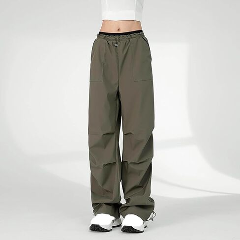 bmkBWO Hiking Pants for Women Y2K Baggy Cargo Pants High Waisted with Pockets Summer Outfits in Saudi Arabia