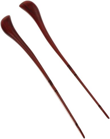 2 Pieces Hammered Dulcimer Sticks Mallets Training Hammers Cylinder Handcrafted Wooden for Folk Percussion Performance in Kuwait