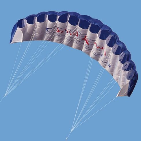 Surfing 1.4m Surfing Boarding Sports Parafoil Parachute with 30 Meters Flying Lines in Saudi Arabia
