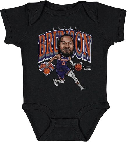 500 LEVEL Jalen Brunson New York Knicks One-Piece Infant Bodysuit - Jalen Brunson New York Knicks Cartoon WHT in Saudi Arabia