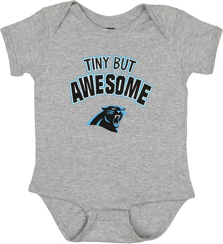 Outerstuff NFL Carolina Panthers Infant Tiny But Awesome Graphic One-Piece Bodysuit (12m-18m) in Saudi Arabia