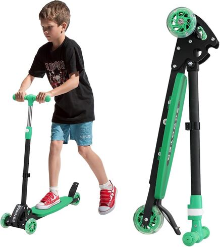 Scooters for Kids 8-12, 3 Wheel Kids Scooter with Adjustable Height Handlebars for Boys & Girls in Saudi Arabia