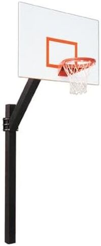 First Team Legend Playground Steel In Ground Fixed Height Basketball System44; Scarlet in Saudi Arabia