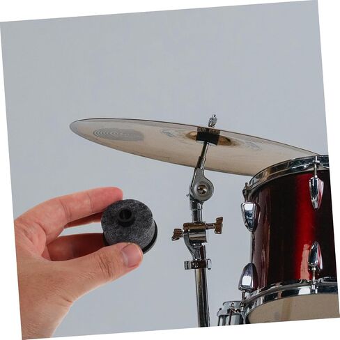 2PCS Cymbal Stand Felt Washer Replacement Kit with Plastic Sleeves for Noise Reduction and Secure Fit Drum Accessories for Crash Splash Ride Cymbals Random Color in Saudi Arabia