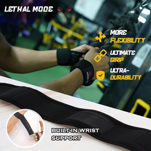 Workout Gloves for Men & Women – Fingerless Weight Lifting Gloves with Wrist Support for Gym, Crossfit, and Exercise – Durable Grip for Weightlifting, Cycling & Training in Saudi Arabia